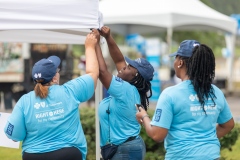 BlueCross Healthy Place grand opening event held at David Carnes Park in Memphis Tennessee on August 10, 2019 - Photo by Dan Henry Photography.