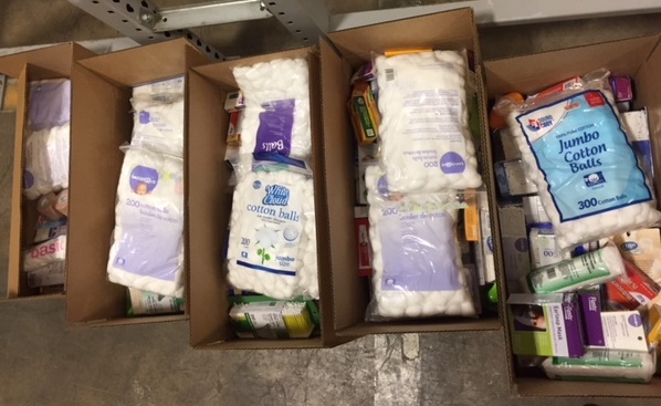 BlueCross school clinic donations