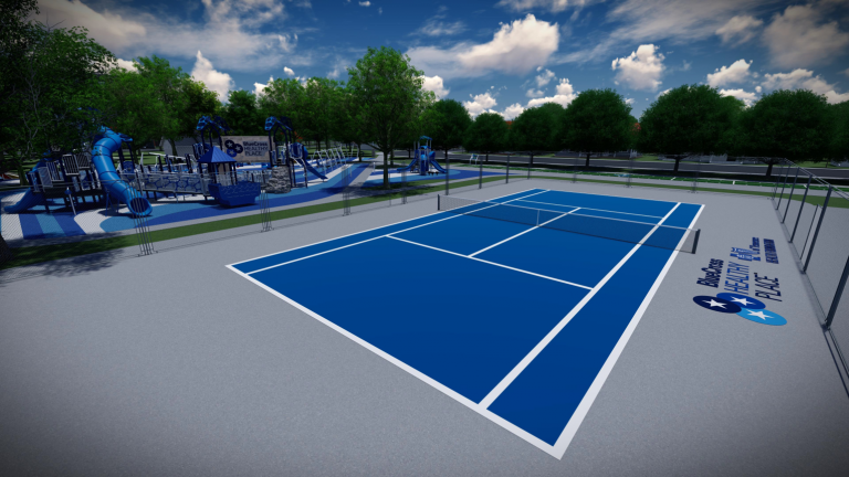 Highland Park Tennis Court BCBST News Center