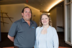 BlueCross Lee Warren and Heather Vega meet