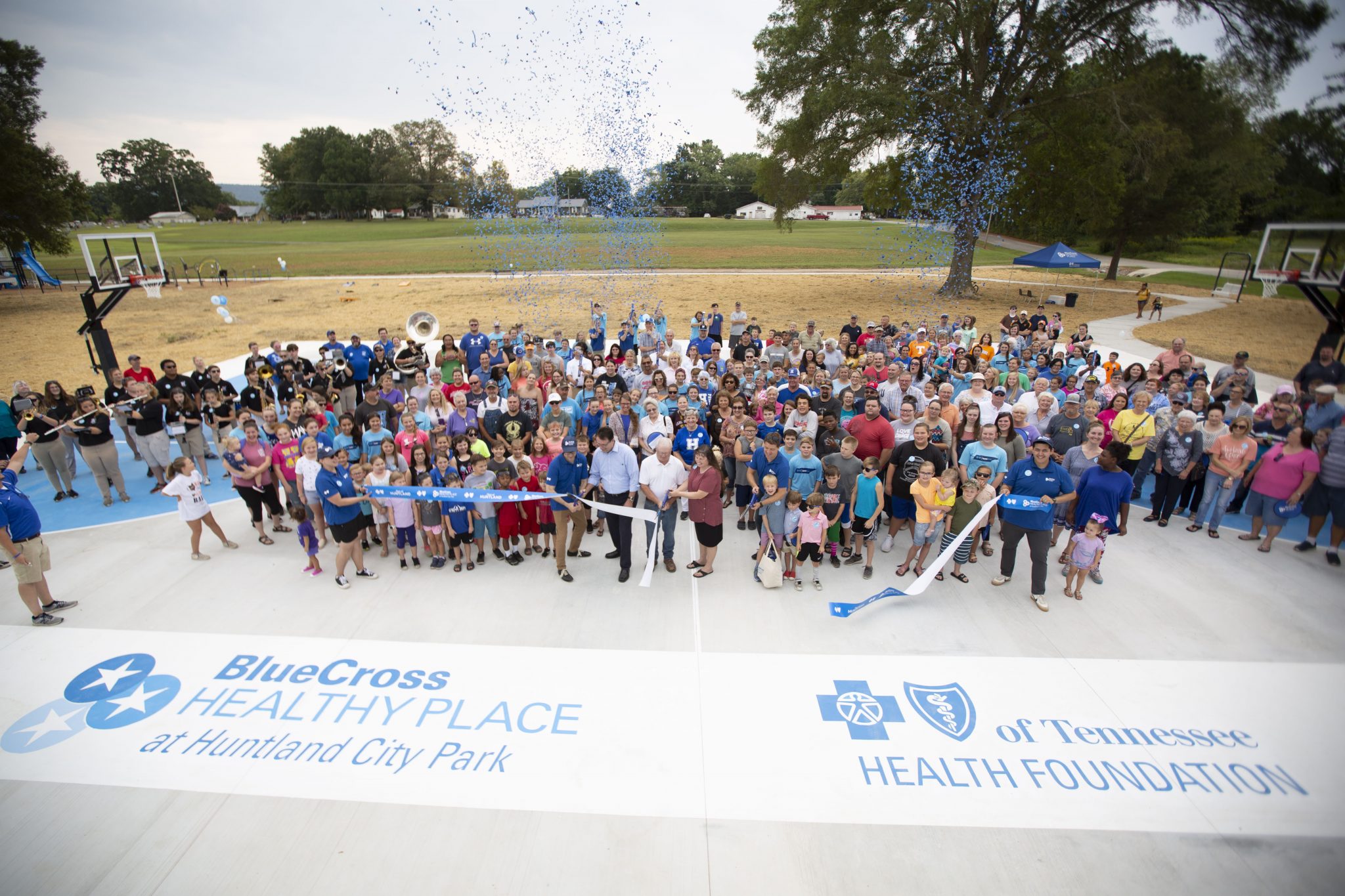 BlueCross Healthy Place at Huntland City Park brings community together