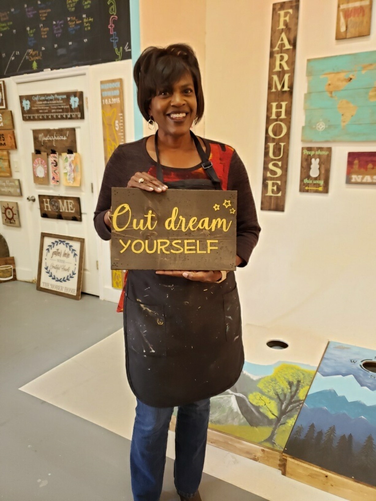 Cynthia Grimes out dream yourself