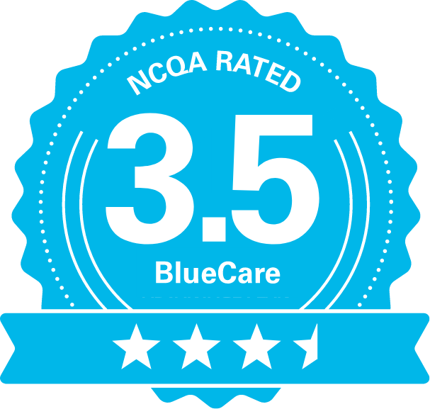 NCQA rated 3.5 BlueCare