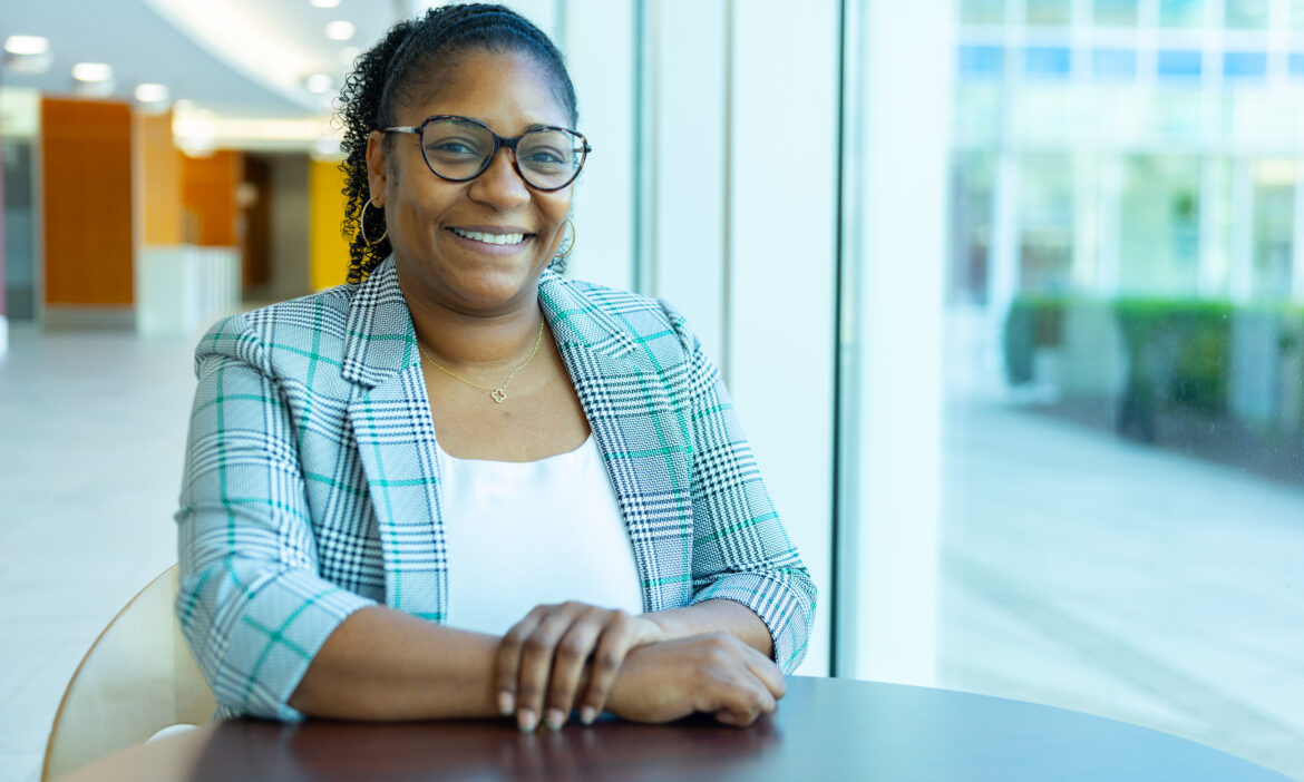 background image for Jakita Willis: turning a love of technology into a career of serving others