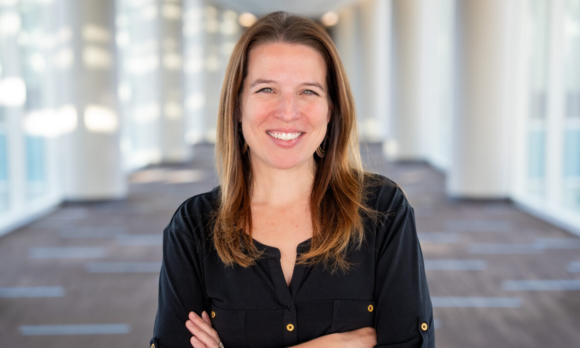 background image for Christine Lewis: a heart for service to members and veterans